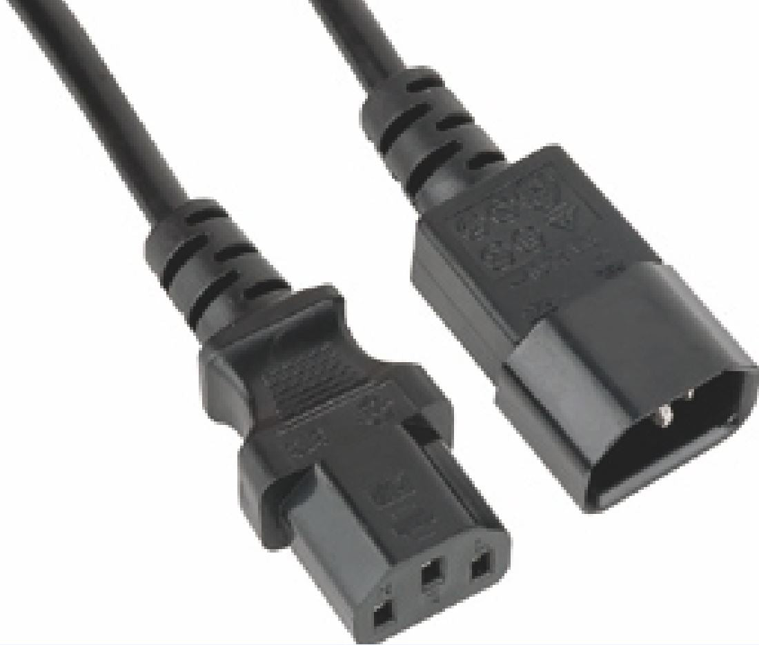 Astrotek Power Extension Cable 2m - Male to Female Monitor to PC or PC/UPS to Device IEC C13 to C14 Astrotek Power Extension Cable 2m - Male to Female Monitor to PC or PC/UPS to Device IEC C13 to C14